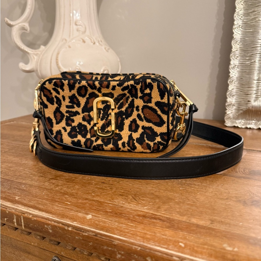Marc Jacobs Leopard Print Crossbody Bag